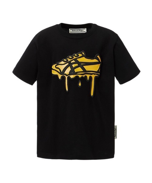 Onitsuka Tiger（オニツカタイガー）の「KIDS GRAPHIC TEE / キッズグラフィックティー（Tシャツ/カットソー・キッズ・ホワイト/ブラック・110/130/140/120）」の2枚目の写真