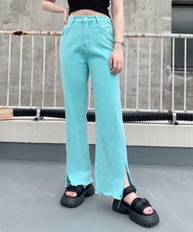 LVEU. | 【ZOZOTOWN限定】Slit color denims / スリットカラーデニム(デニムパンツ)