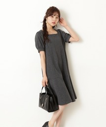 PROPORTION BODY DRESSING | 千鳥チェックカットソーワンピース / 1212240800(ワンピース)
