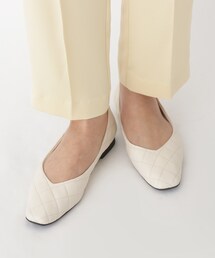 OPAQUE.CLIP | キルティングフラットパンプス(パンプス)