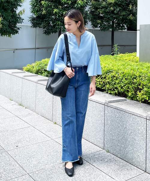 OPAQUE.CLIP（オペークドットクリップ）の「◆キルティングフラットパンプス（パンプス・レディース・オフホワイト/ブラック・01/02/03）」の5枚目の写真