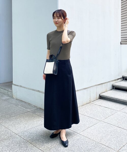 OPAQUE.CLIP（オペークドットクリップ）の「◆キルティングフラットパンプス（パンプス・レディース・オフホワイト/ブラック・01/02/03）」の6枚目の写真