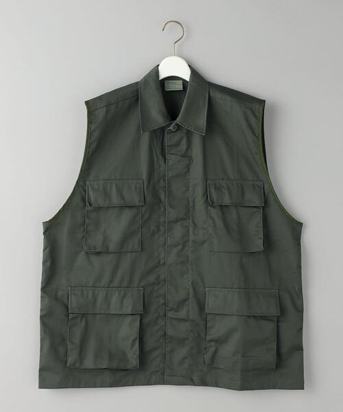 THRIFTY LOOK（スリフティールック）の「＜THRIFTY LOOK＞アーミー ベスト（ベスト・レディース・ブラック/オリーブ・FREE）」の12枚目の写真