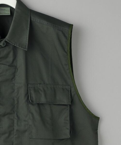 THRIFTY LOOK（スリフティールック）の「＜THRIFTY LOOK＞アーミー ベスト（ベスト・レディース・ブラック/オリーブ・FREE）」の15枚目の写真