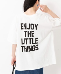 【Bz】[SW] BIG前後2Way英字4段ロゴBIGサイズTシャツ5分袖(RZ)