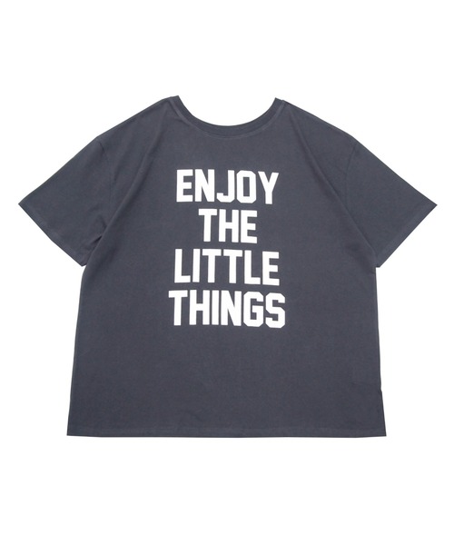 ARCHIVER（アーカイバ）の「【Bz】[SW] BIG前後2Way英字4段ロゴBIGサイズTシャツ5分袖(RZ)（Tシャツ/カットソー・レディース・オフホワイト/スミクロ・FREE）」の18枚目の写真