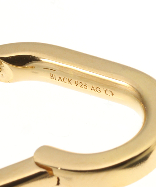 MARIA BLACK（マリアブラック）の「【MARIA BLACK/マリアブラック】Slick Huggie Gold HP：ピアス（片耳）（ピアス（片耳用）・レディース・ゴールド・FREE）」の5枚目の写真