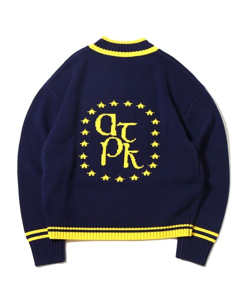 atmos pink（アトモスピンク）の「atmos pink ブレッピー ニットトップス（ニット/セーター・レディース・ホワイト/オレンジ/ネイビー・FREE）」の10枚目の写真