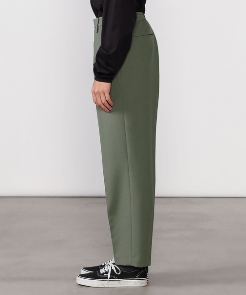 Morris & Sons（モリスアンドサンズ）の「MORRIS & SONS | ポリエステル イージースラックス MEN（スラックス・メンズ・ベージュ/オリーブ/ダークグレー・1/2/3）」の6枚目の写真