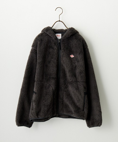 DANTON（ダントン）の「[DANTON/ダントン] ハイパイルボアフリース フードジャケット（その他アウター・レディース・チャコールグレー/オフホワイト・38/36）」の15枚目の写真