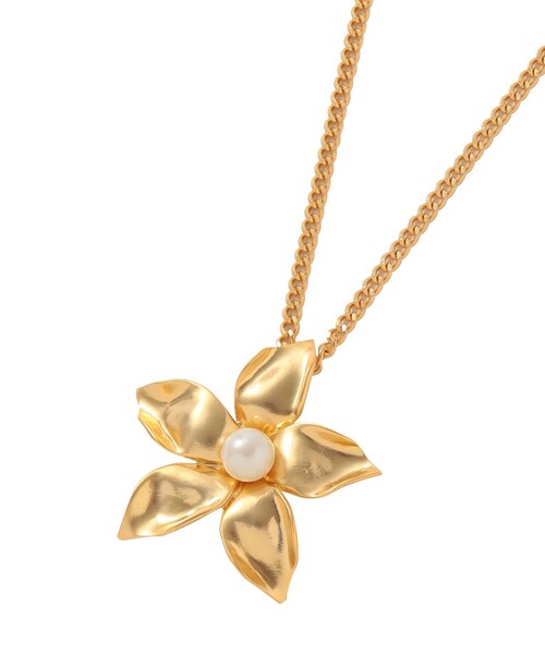EPOCA（エポカ）の「フラワーパールコンビネックレス（ネックレス・レディース・ゴールド・FREE）」の4枚目の写真