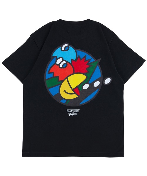 MLE PAC-MAN × GRAFFLEX TEE “PAC-MAN × GRAFFLEX 01”（Tシャツ/カットソー）｜MEDICOM TOY LIFE ENTERTAINMENT（メディコムトイライフエンターテイメント）