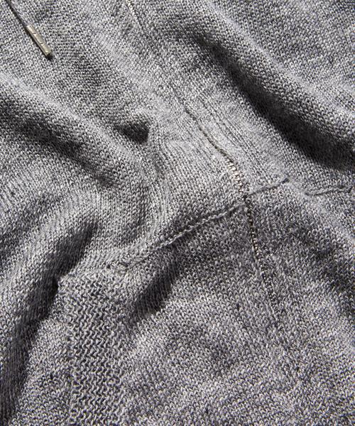 BEAUTY&YOUTH UNITED ARROWS(ビューティーアンドユースユナイテッドアローズ)の「BY ∴ LINIFICIO リネン ジップ パーカー ◆(パーカー・メンズ・グレー/ライトブルー・SMALL/MEDIUM/LARGE/X-LARGE)」の11枚目の写真