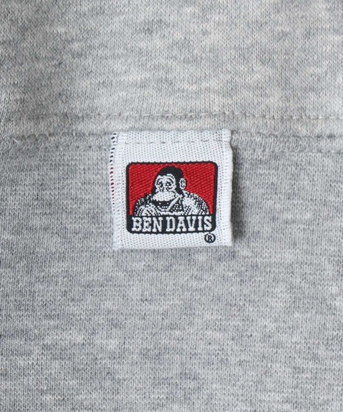 BEN DAVIS(ベンデイビス)の「BEN DAVIS/ベンデイビス ワンポイントロゴ刺繍 裏起毛 ビッグシルエット スウェットトレーナー(スウェット・メンズ・ブラック/ダークグリーン/ダークブラウン/ベージュ/ネイビー/グレー/レッド/イエロー/ブルー/ブルーグリーン・M/L/XL)」の22枚目の写真