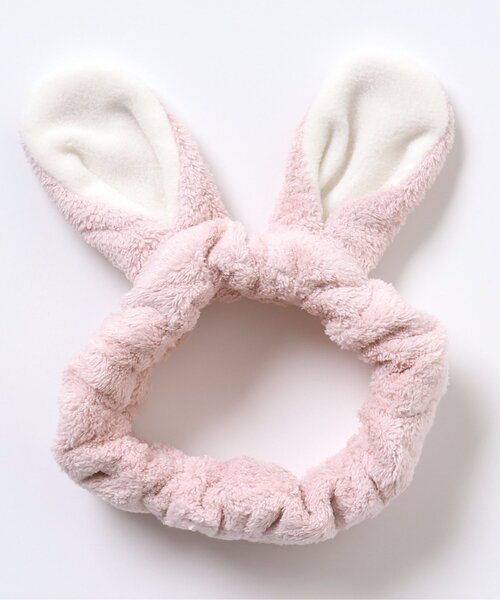 apres les cours（アプレレクール）の「アニマルへアバンド（ヘアバンド・キッズ・ピンク/ベージュ・46/50/56）」の2枚目の写真