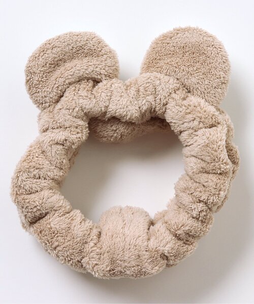 apres les cours（アプレレクール）の「アニマルへアバンド（ヘアバンド・キッズ・ピンク/ベージュ・46/50/56）」の3枚目の写真