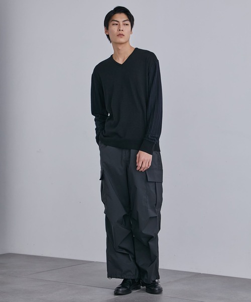 チェンジスリーブVネックニットPO（ニット/セーター）｜UNITED TOKYO