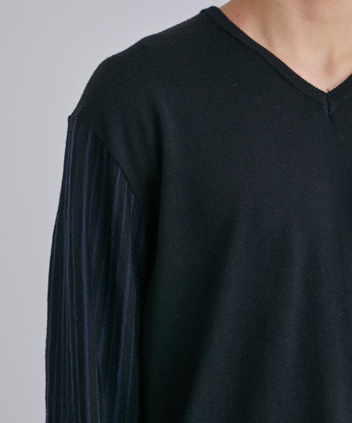 チェンジスリーブVネックニットPO（ニット/セーター）｜UNITED TOKYO