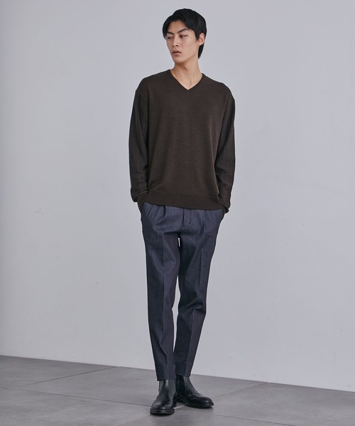 チェンジスリーブVネックニットPO（ニット/セーター）｜UNITED TOKYO