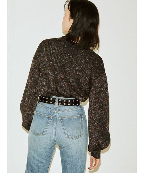 jouetie（ジュエティ）の「ダブルハトメベルト（ベルト・レディース・ブラック/クリア・FREE）」の6枚目の写真