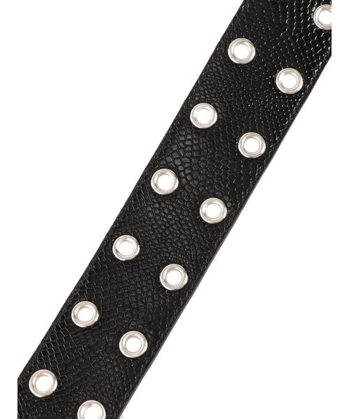 jouetie（ジュエティ）の「ダブルハトメベルト（ベルト・レディース・ブラック/クリア・FREE）」の17枚目の写真