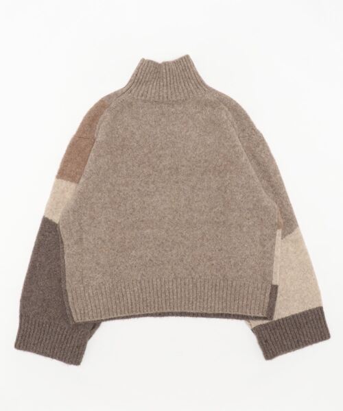 ADAWAS（アダワズ）の「ADAWAS | ハイネックニット WOMEN（ニット/セーター・レディース・ブラウン系その他・ONE SIZE）」の2枚目の写真