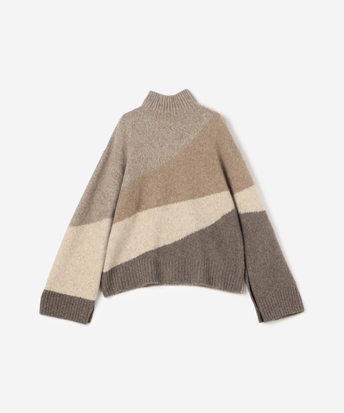 ADAWAS（アダワズ）の「ADAWAS | ハイネックニット WOMEN（ニット/セーター・レディース・ブラウン系その他・ONE SIZE）」の8枚目の写真