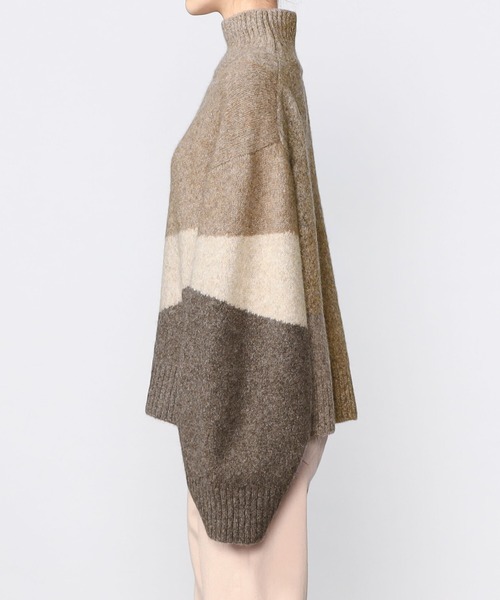 ADAWAS（アダワズ）の「ADAWAS | ハイネックニット WOMEN（ニット/セーター・レディース・ブラウン系その他・ONE SIZE）」の6枚目の写真