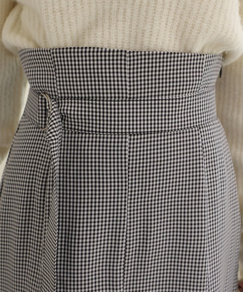 one after another NICE CLAUP（ワンアフターアナザーナイスクラップ）の「【新色追加】スタイルアップが叶う　フロントスリットマーメイドスカート（スカート・レディース・ピンク/アイボリー/ブラック/ブラック系その他・SMALL/MEDIUM）」の22枚目の写真