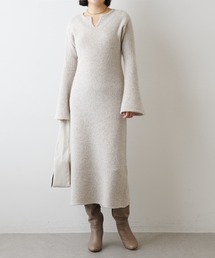リネンレーヨンワッシャーボリュームスリーブワンピース　ウィムガゼット定価¥29,700 Whim Gazette（ウィムガゼット）の「リネンレーヨンワッシャー
