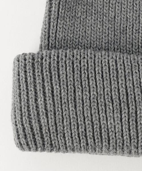 MAGIC STICK(マジックスティック)の「<MAGIC STICK> CORE BALL WATCH CAP/ビーニー(ニットキャップ/ビーニー・メンズ・ブラック/ホワイト/グレー・FREE)」の6枚目の写真