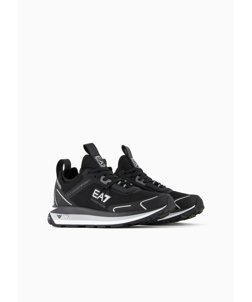 EMPORIO ARMANI EA7(エンポリオアルマーニイーエーセブン)の「【エンポリオ アルマーニ EA7】Black & White Altura スニーカー(スニーカー・メンズ・ブラック/ネイビー・7/4/5/ 6/9/10/8/7.5/10.5/11/8.5/9.5/4.5/5.5/6.5)」の14枚目の写真