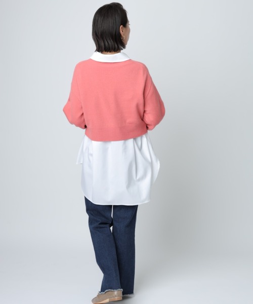 CADUNE ショート丈 ニットセーター 38(CADUNE(カデュネ)の CADUNE ショート丈 ニットセーター 38(CADUNE(カデュネ)の