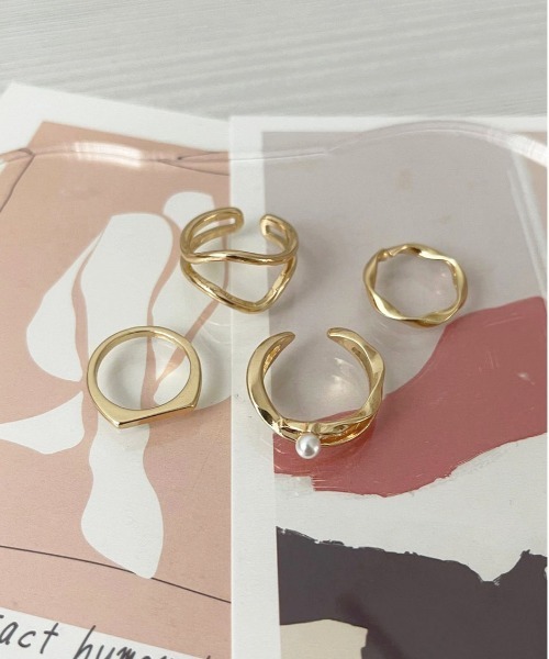 apres jour（アプレジュール）の「【apres jour×ARIAZ】４SETデザインリング（リング・レディース・シルバー/ゴールド/その他・FREE）」の14枚目の写真