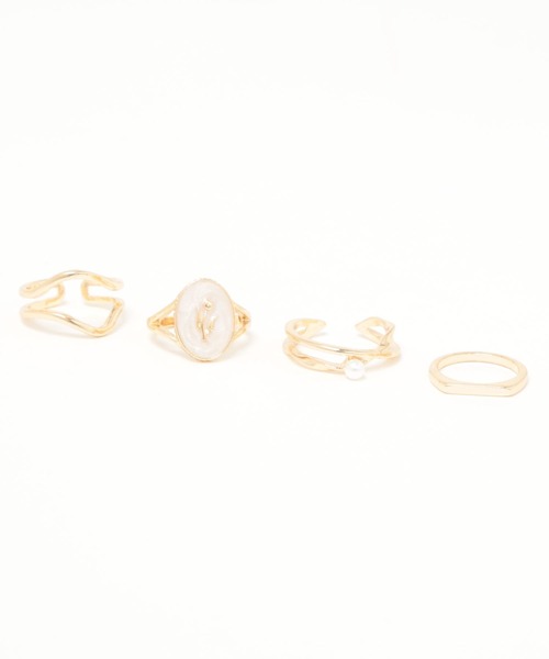 apres jour（アプレジュール）の「【apres jour×ARIAZ】４SETデザインリング（リング・レディース・シルバー/ゴールド/その他・FREE）」の5枚目の写真
