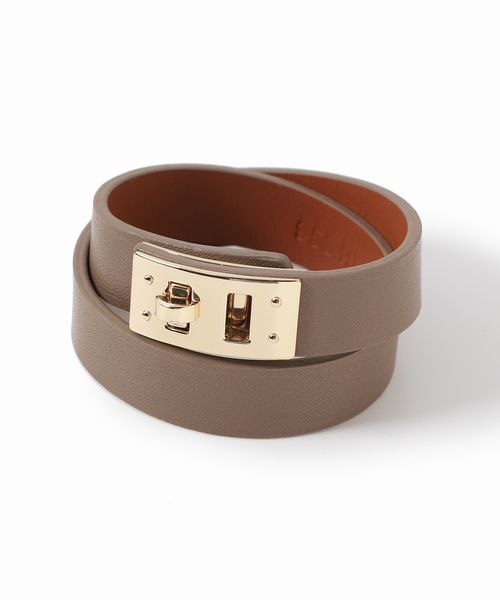 MAISON BOINET】15mm double bracelet in na：ブレスレット