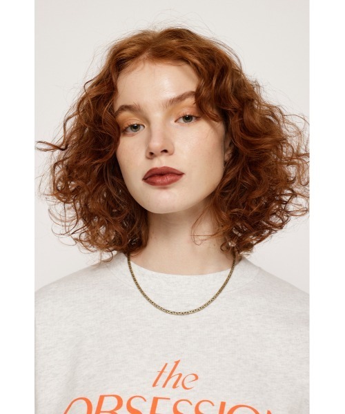 SLY(スライ)の「PIGMENT DYED LOGO SW ピグメントダイド ロゴ スウェット トレーナー(スウェット・レディース・ブルー/杢グレー/ライトブラック・FREE)」の19枚目の写真