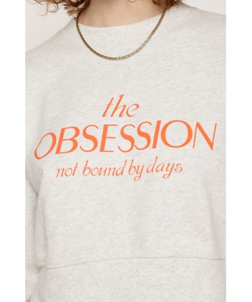 SLY(スライ)の「PIGMENT DYED LOGO SW ピグメントダイド ロゴ スウェット トレーナー(スウェット・レディース・ブルー/杢グレー/ライトブラック・FREE)」の20枚目の写真