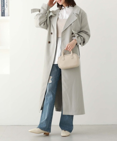 archives（アルシーヴ）の「スクエアボストン（ボストンバッグ・レディース・アイボリー/グレー/ブラック・FREE）」の7枚目の写真