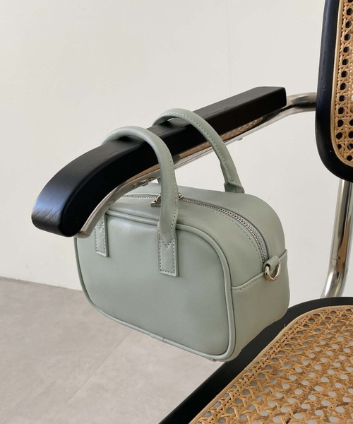 archives（アルシーヴ）の「スクエアボストン（ボストンバッグ・レディース・アイボリー/グレー/ブラック・FREE）」の8枚目の写真