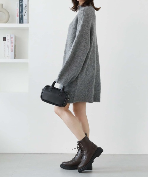 archives（アルシーヴ）の「スクエアボストン（ボストンバッグ・レディース・アイボリー/グレー/ブラック・FREE）」の17枚目の写真