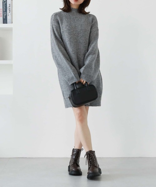 archives（アルシーヴ）の「スクエアボストン（ボストンバッグ・レディース・アイボリー/グレー/ブラック・FREE）」の16枚目の写真