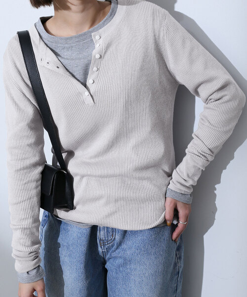 SLOBE IENA（スローブイエナ）の「ヘンリーネックプルオーバー
