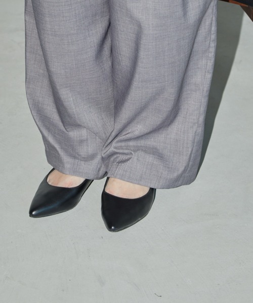 Aunt Marie's(アントマリーズ)の「ストラップポインテッドパンプス(パンプス・レディース・グレー/ベージュ/ブラック・M/L/S)」の18枚目の写真