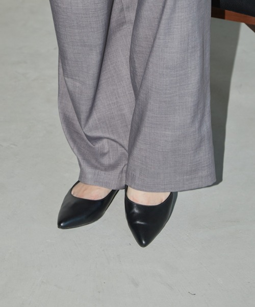 Aunt Marie's(アントマリーズ)の「ストラップポインテッドパンプス(パンプス・レディース・グレー/ベージュ/ブラック・M/L/S)」の19枚目の写真