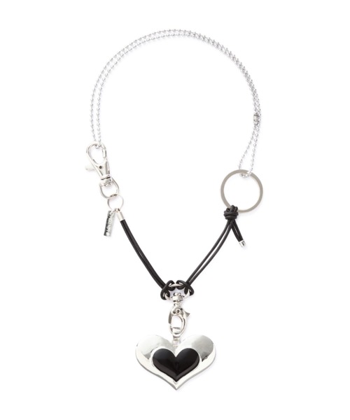 L.H.P（エルエイチピー）の「Meg Kim/メグキム/Heart Metal Necklaces（ネックレス・レディース・ブラック/シルバー/ゴールド・F）」の2枚目の写真