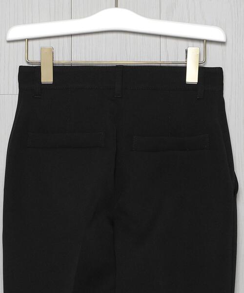 H BEAUTY&YOUTH UNITED ARROWS(エイチビューティーアンドユースユナイテッドアローズ)の「<H>TRIPLE CLOTH SLIM PANTS/パンツ(スラックス・レディース・ブラック・S/M)」の2枚目の写真