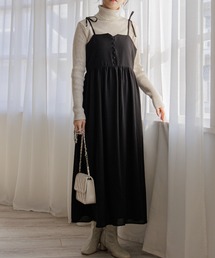 flower | シアーギャザーワンピース(ワンピース)