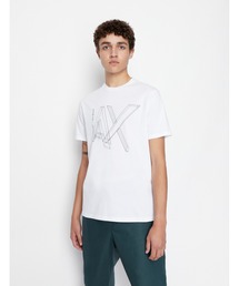 ARMANI EXCHANGE | 【A|X アルマーニ エクスチェンジ】AXロゴ　半袖クルーネックTシャツ/REGULAR(Tシャツ/カットソー)