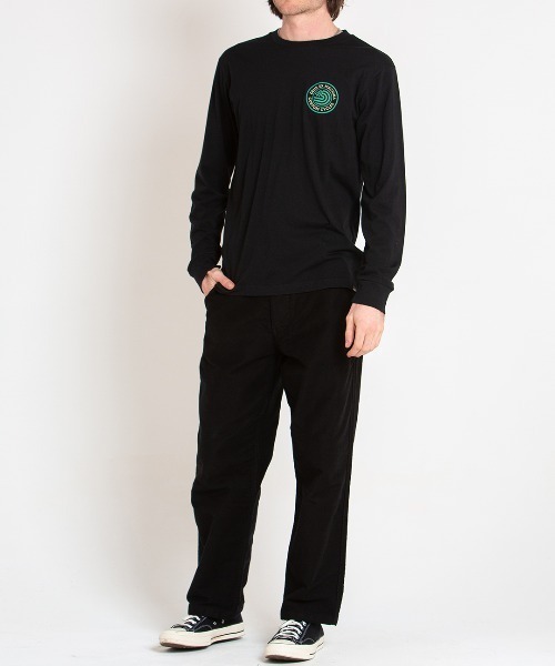 DEUS EX MACHINA（デウスエクスマキナ）の「INGENUE LS TEE（Tシャツ/カットソー・メンズ・オフホワイト/ブラック・SMALL/MEDIUM/LARGE）」の4枚目の写真